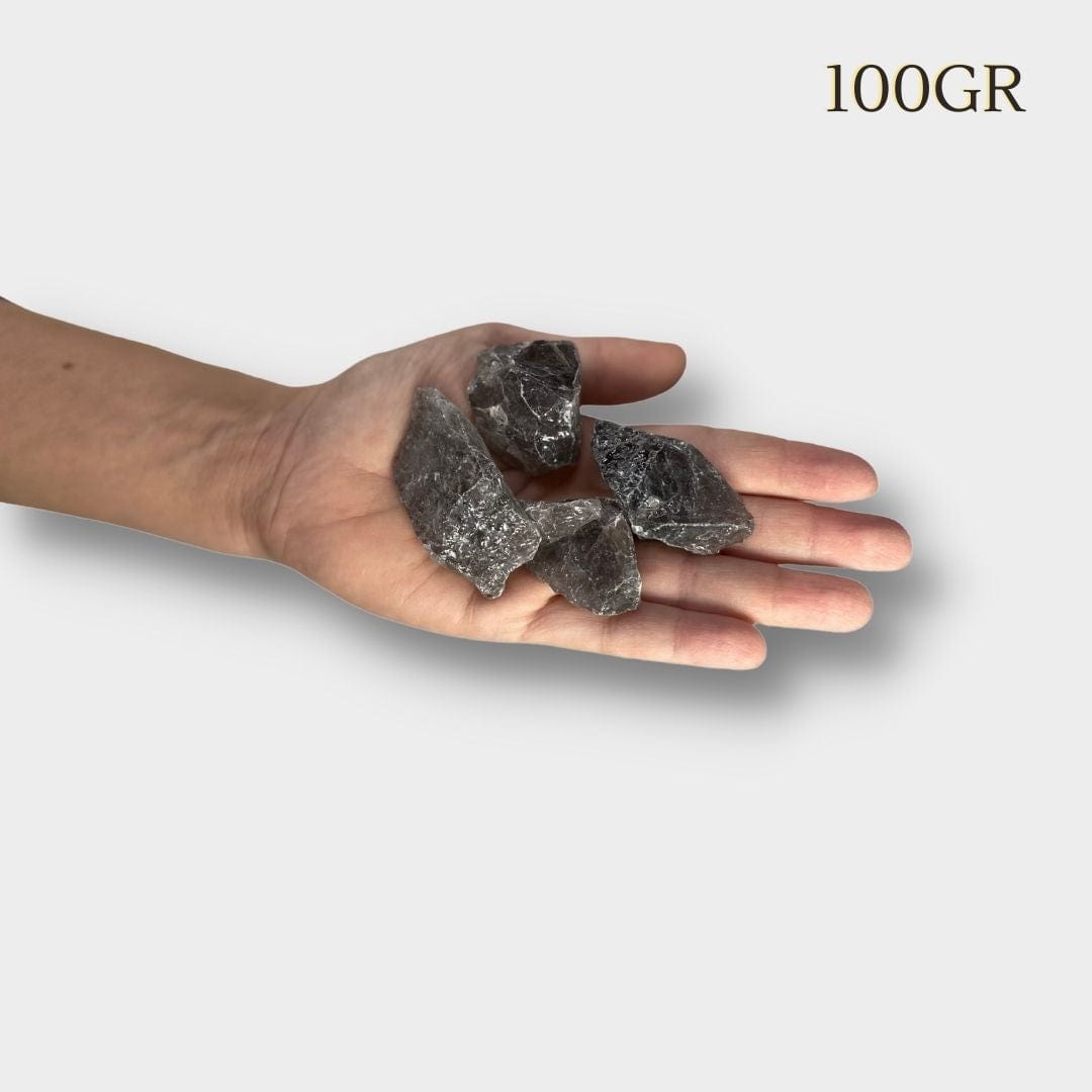 Quartz fumé brute - 500 gr - Pierres et fossiles