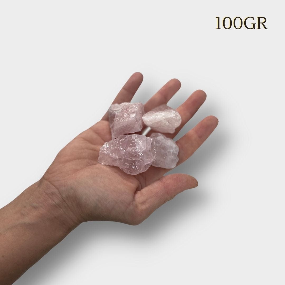 Quartz rose brute - Pierres et fossiles