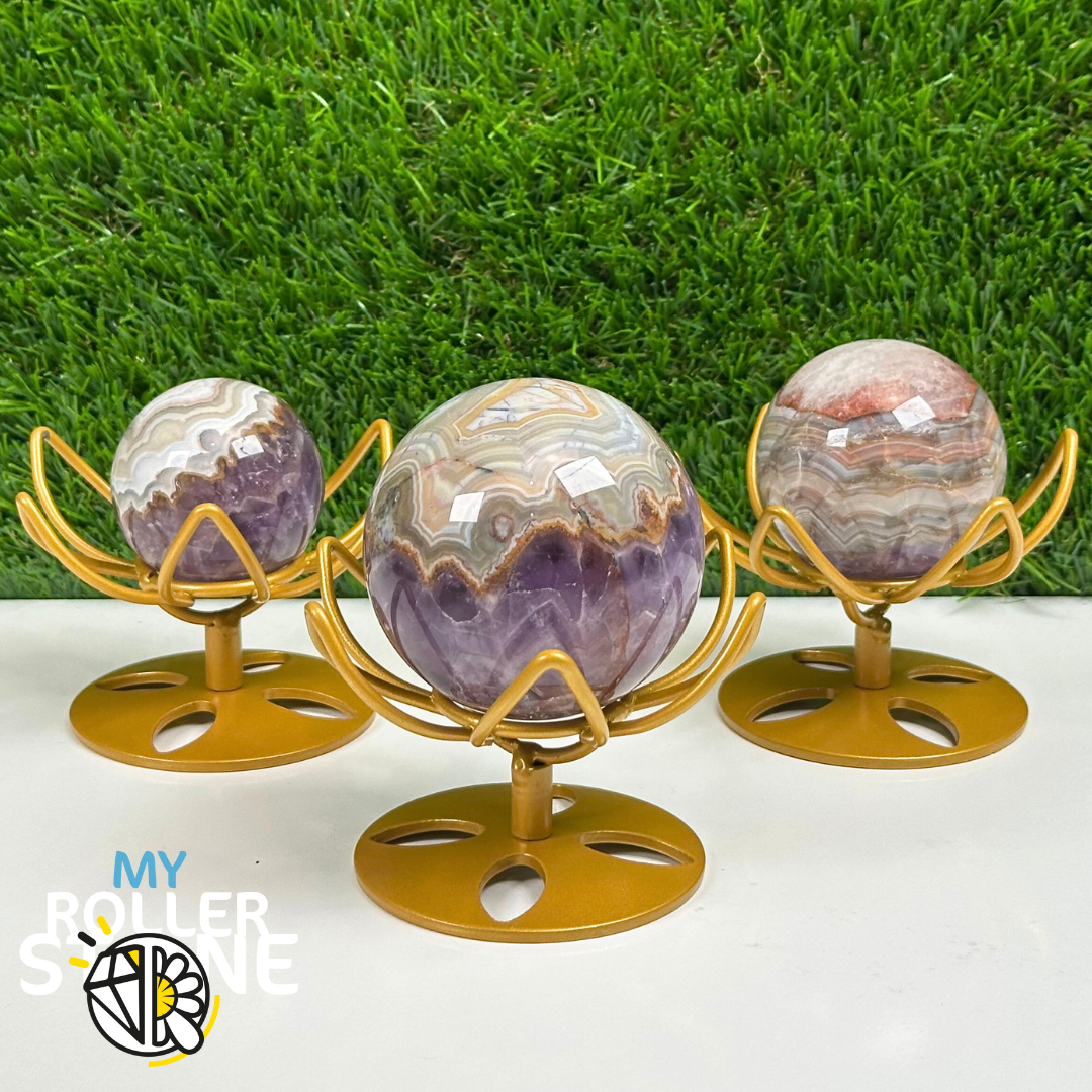 Sphère Améthyste Agatisée