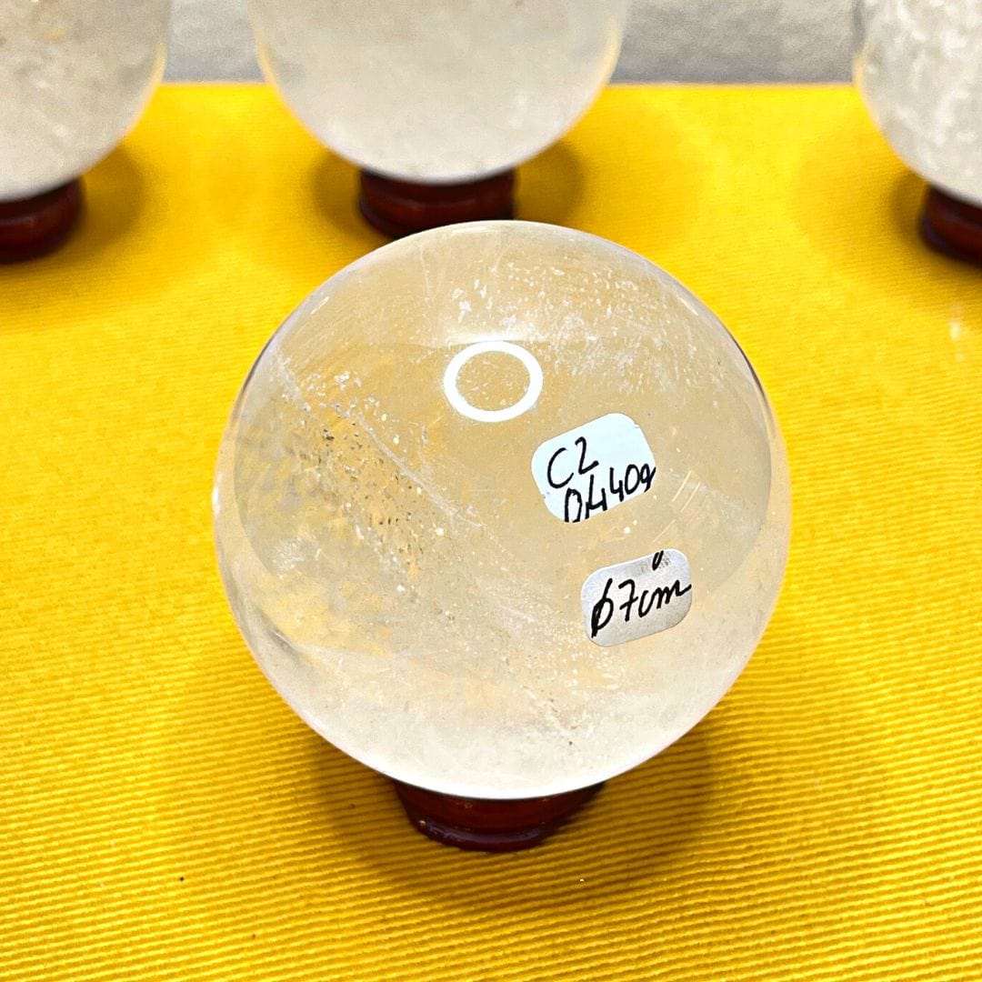 Sphère Cristal de roche #2 - Pierres et fossiles