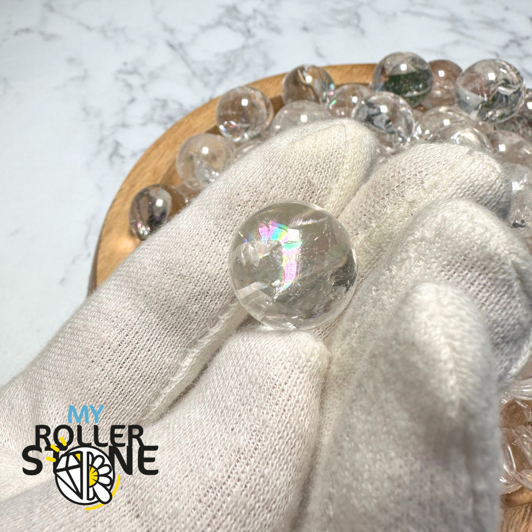 Sphère Cristal de roche 5A - Pierres et fossiles