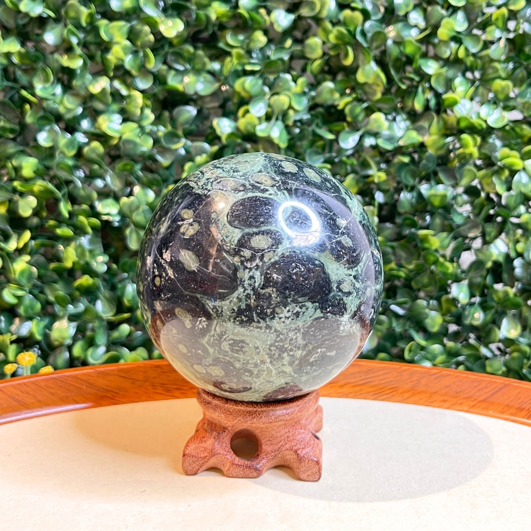 Sphère Jaspe Kambaba #2