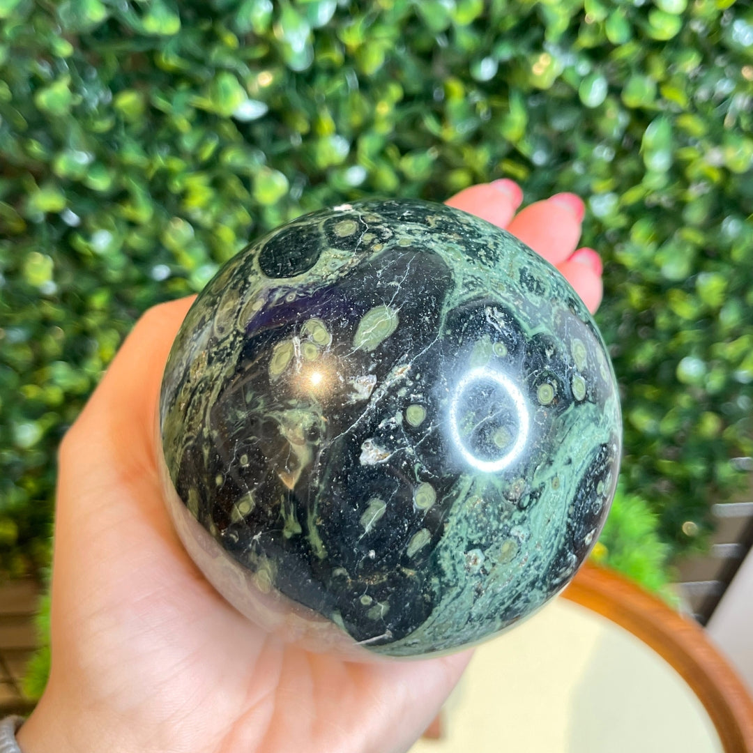 Sphère Jaspe Kambaba #2
