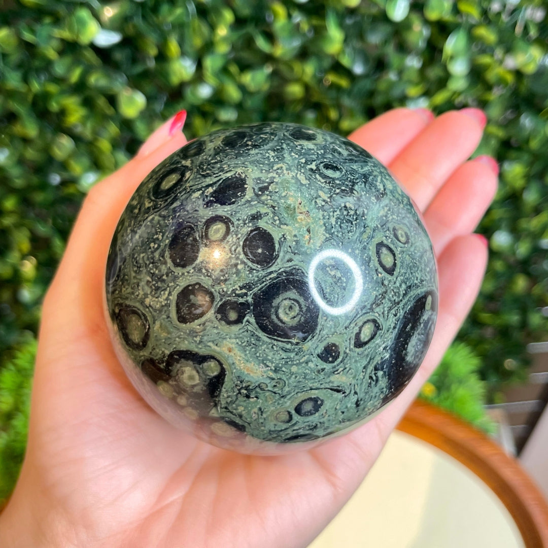 Sphère Jaspe Kambaba #3