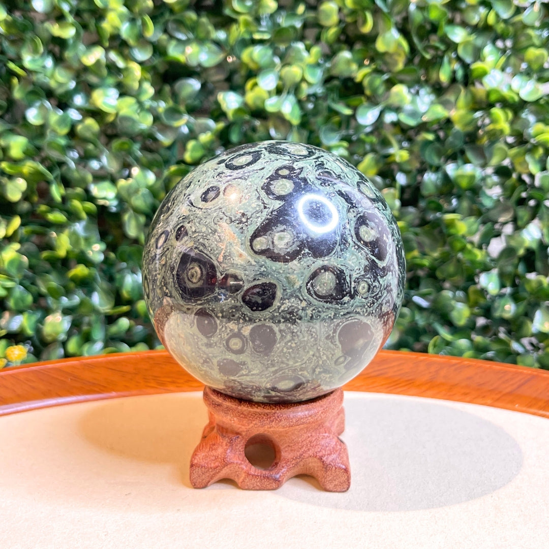 Sphère Jaspe Kambaba #3