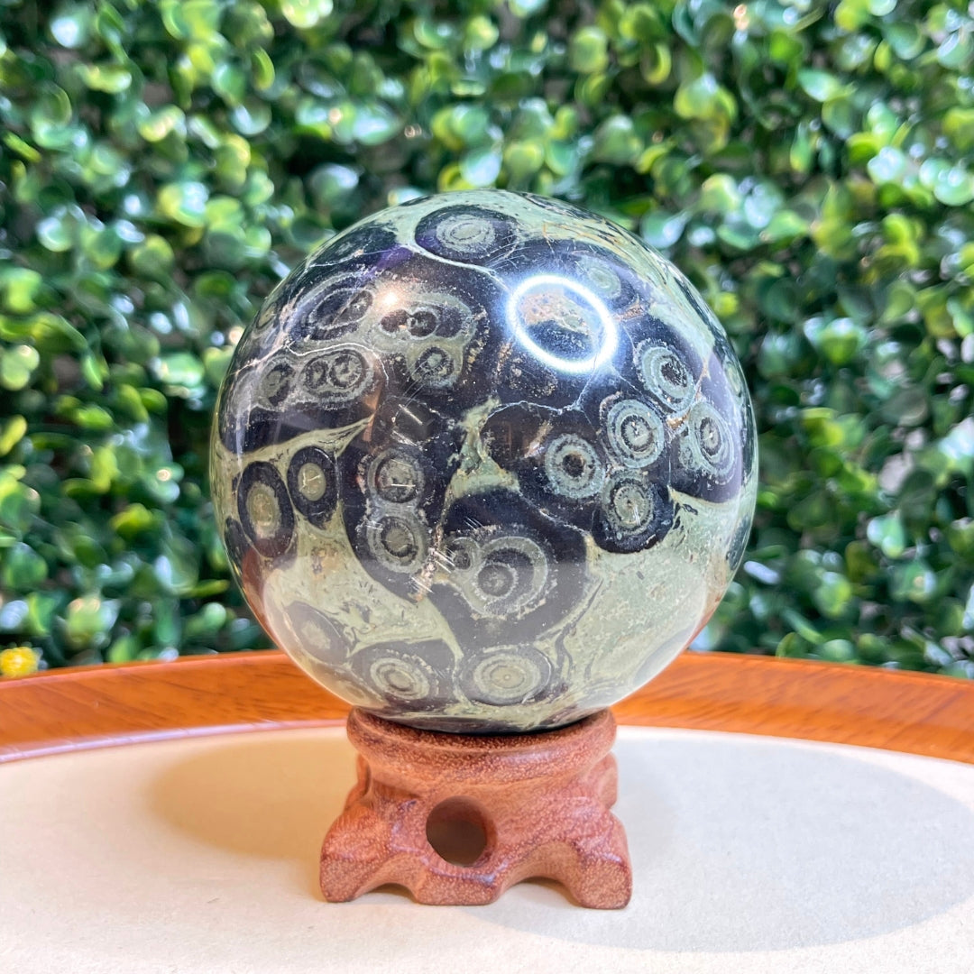 Sphère Jaspe Kambaba #8