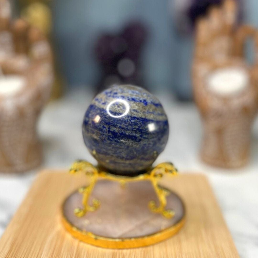 Sphere lapis lazuli #12 - Pierres et fossiles