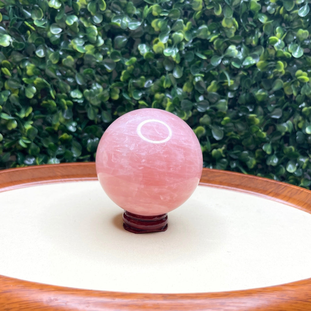 Sphère Pierre Quartz Rose N°11
