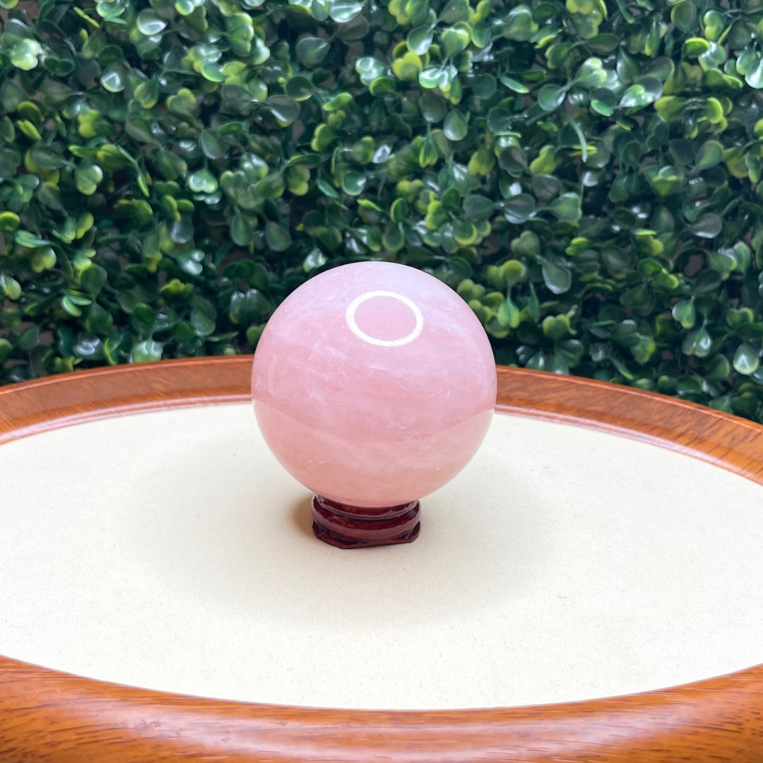 Sphère Pierre Quartz Rose N°10