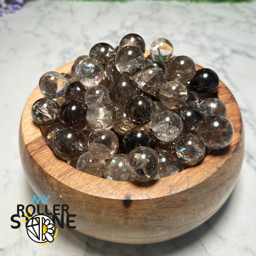 Sphère Quartz Fumé 5A - Pierres et fossiles