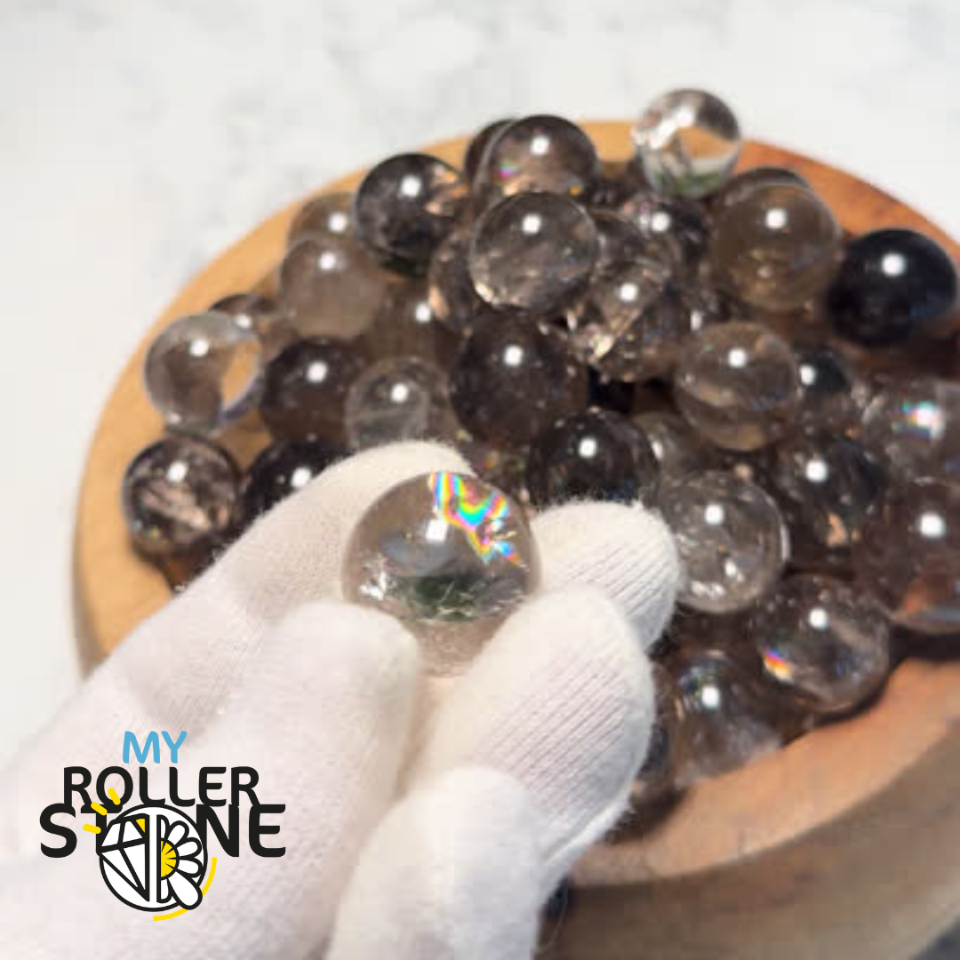 Sphère Quartz Fumé 5A - Pierres et fossiles