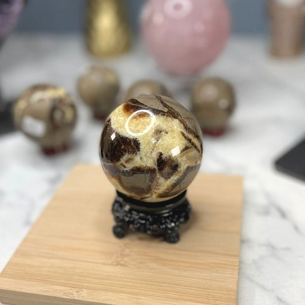 Sphère Septaria 6 - Pierres et fossiles