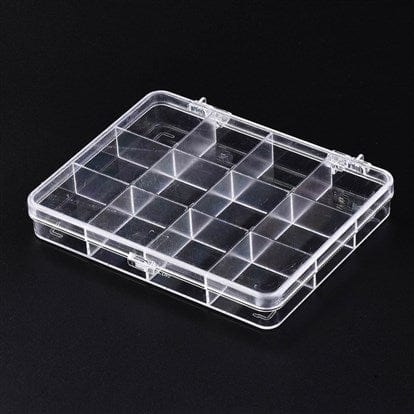 Stockage de perles 12 compartiments - Rangements pour loisirs créatifs