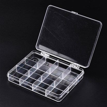 Stockage de perles 12 compartiments - Rangements pour loisirs créatifs