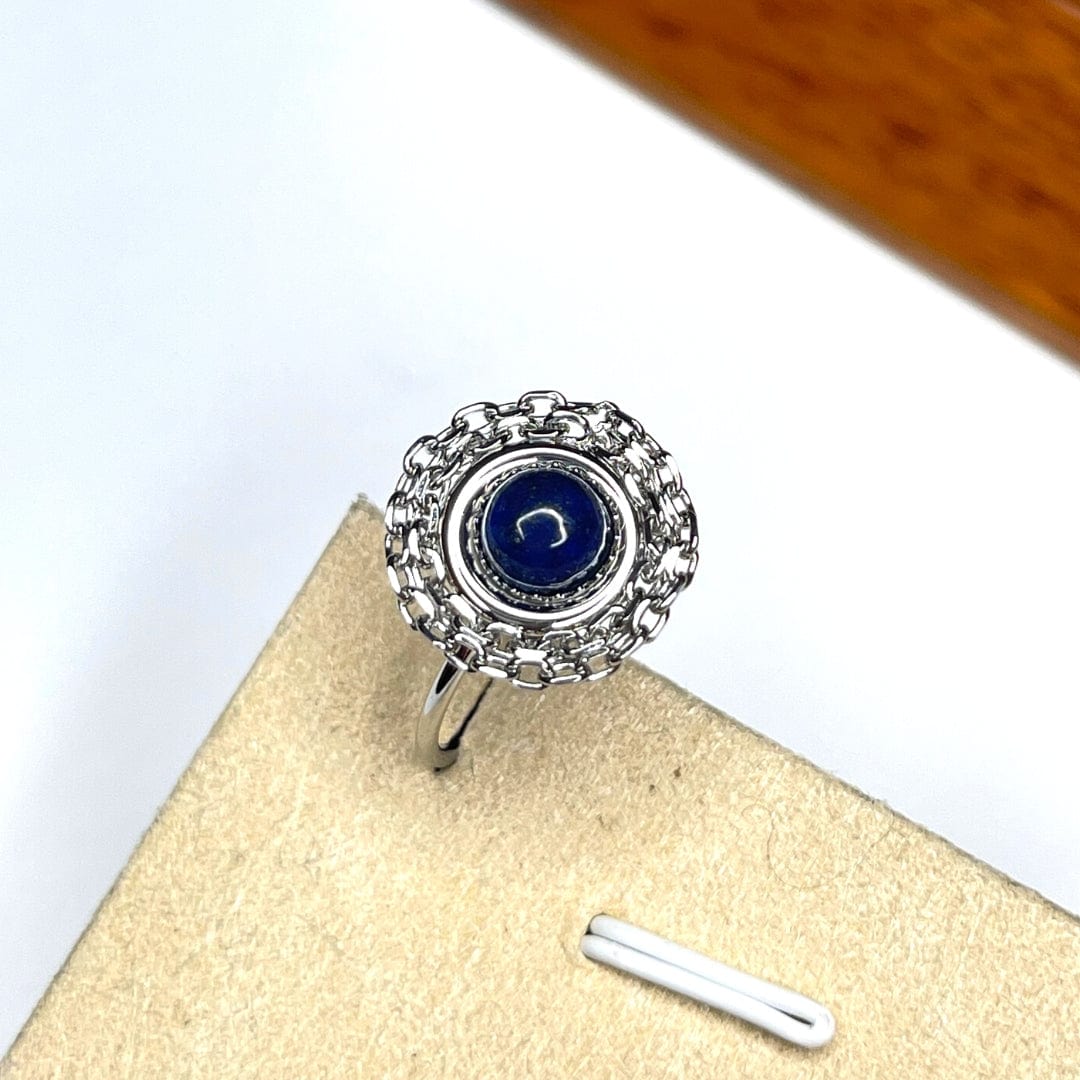 Support Bague Cabochon Acier Inoxydable 