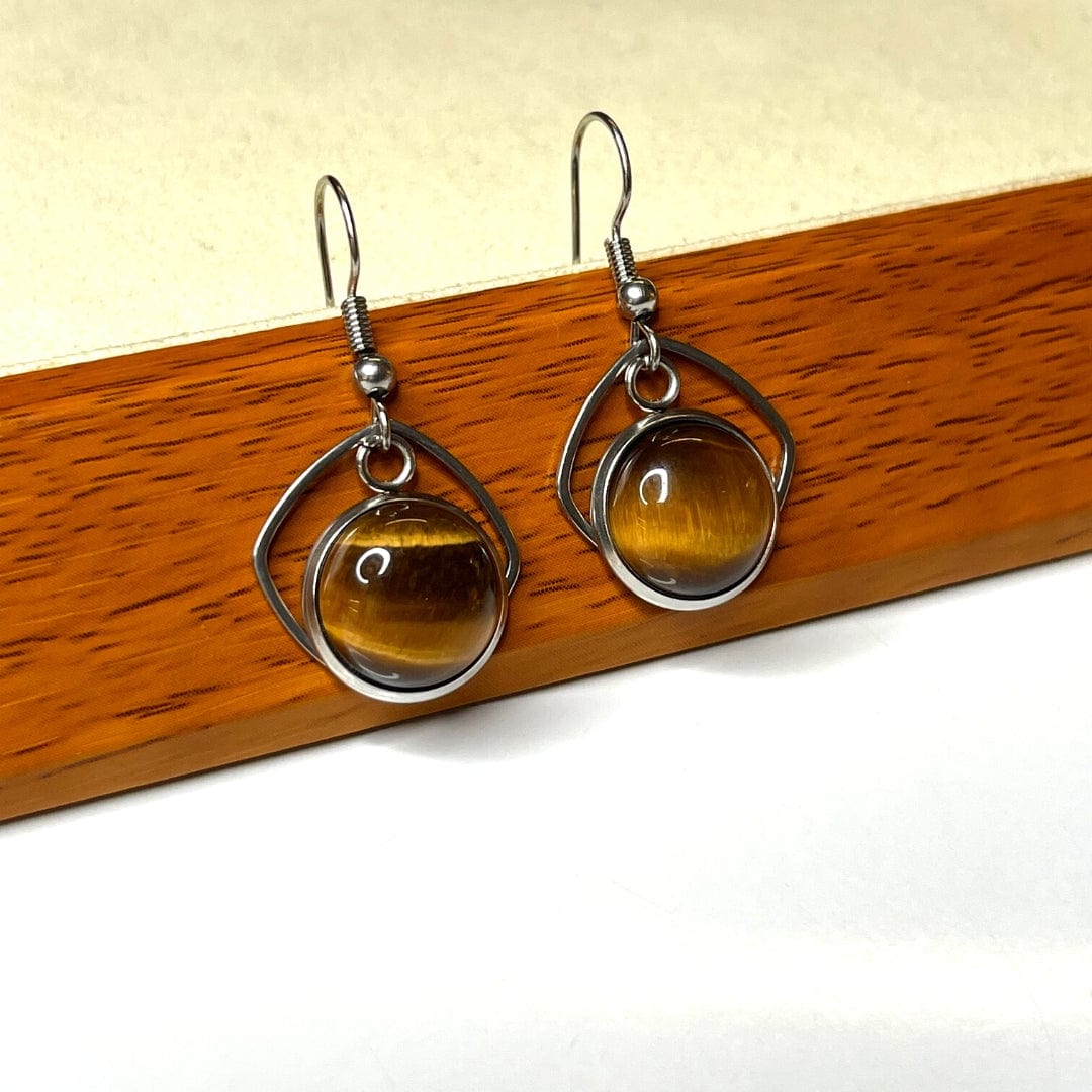 Support Boucles d'Oreilles Cabochon 304 Acier Inoxydable 