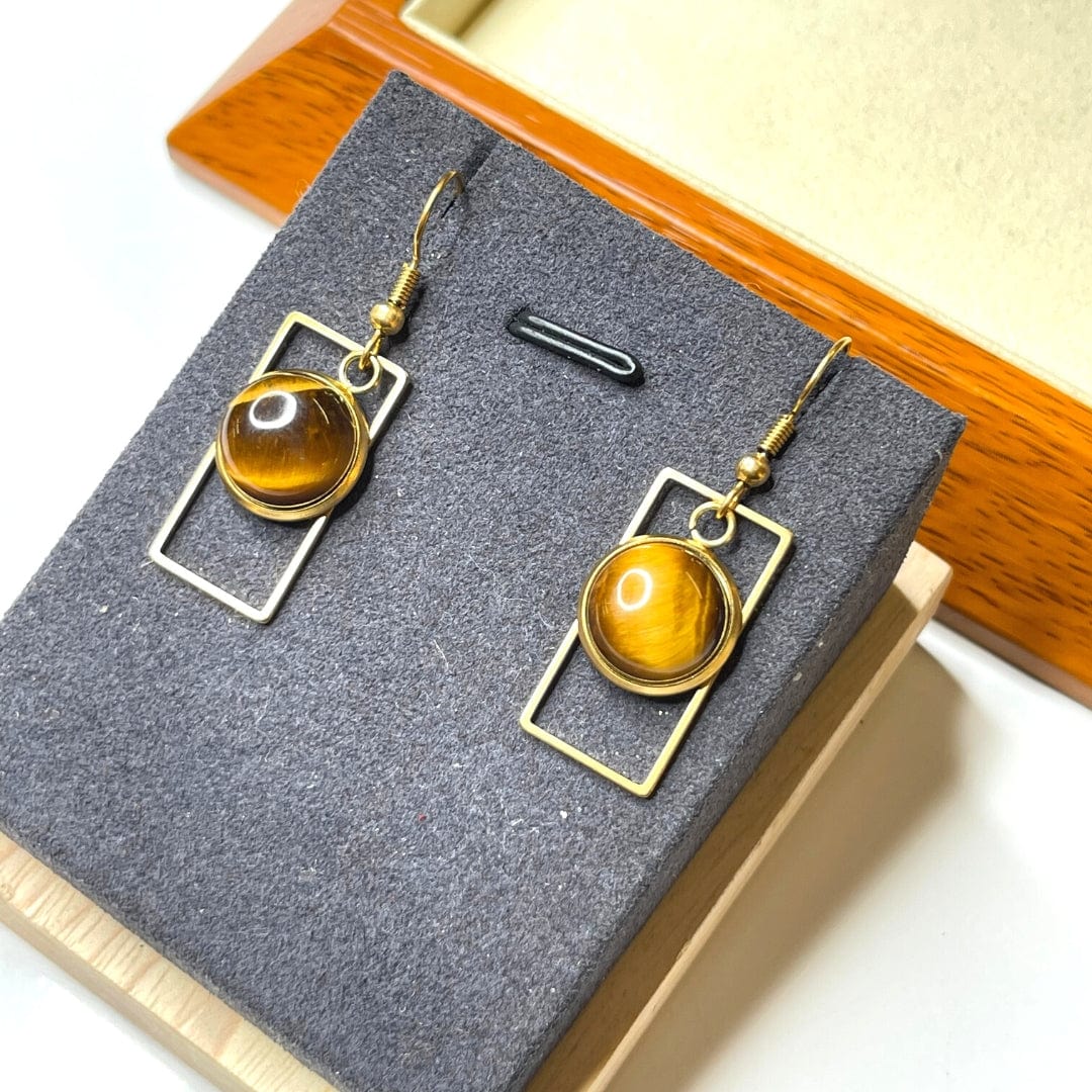 Support Boucles d'Oreilles Crochet Rectangle