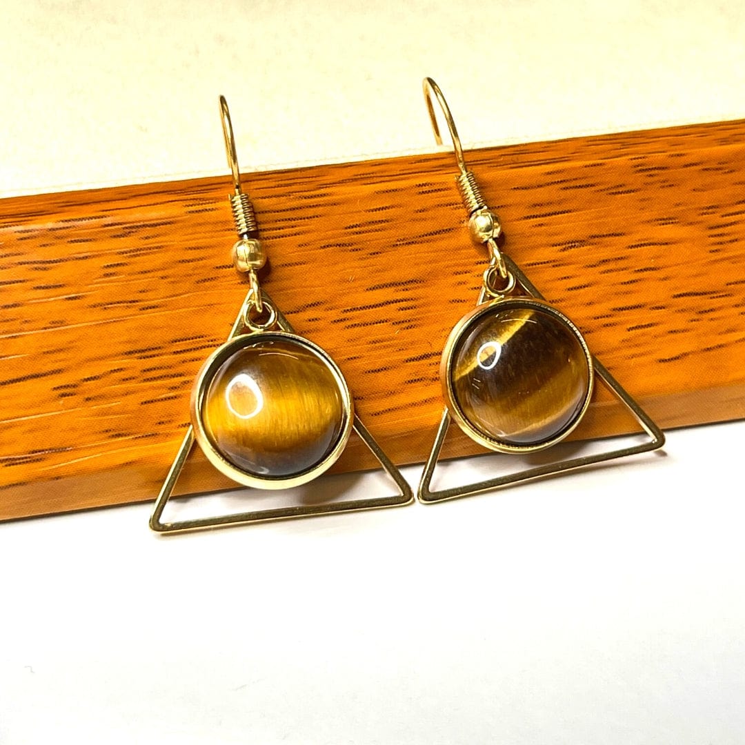 Support Boucles d'Oreilles Crochet Triangle