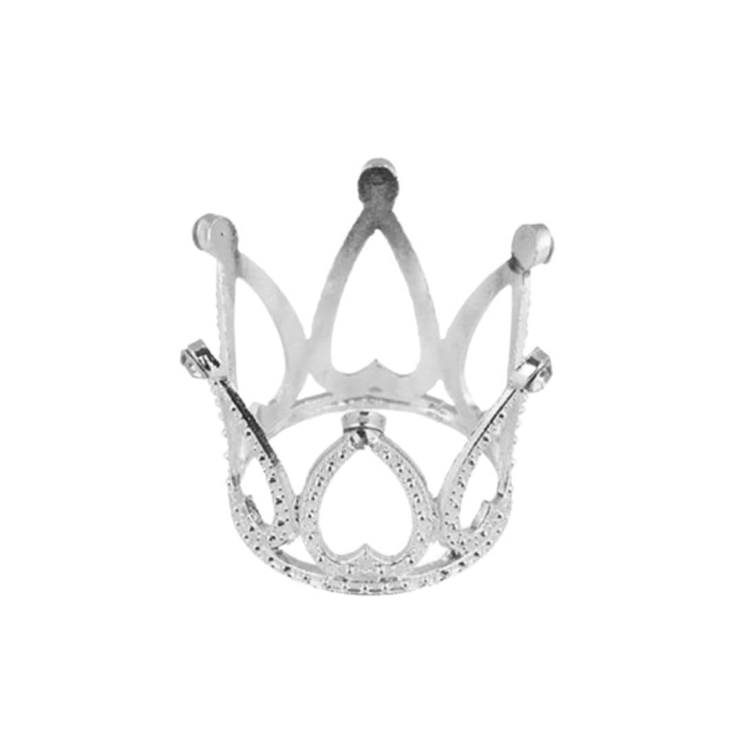 Loberon Support Pour Couronne Irulan Blanc Vieilli En Fonte - Diamètre 13 Cm