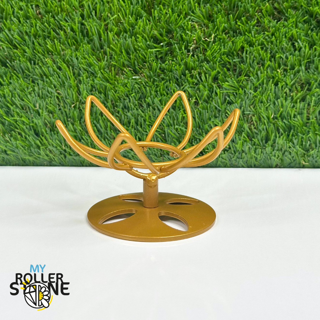 Support Lotus en Métal pour sphère