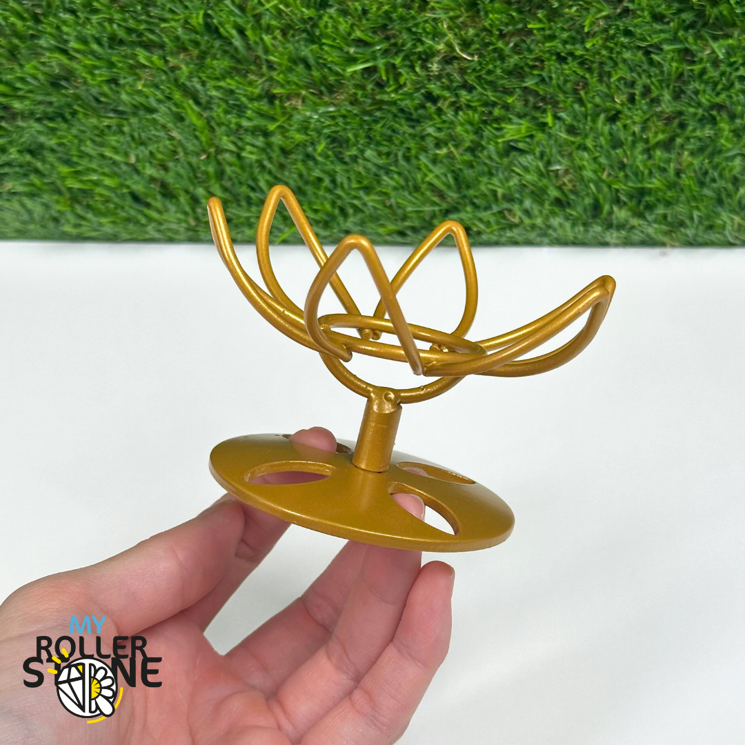 Support Lotus en Métal pour sphère