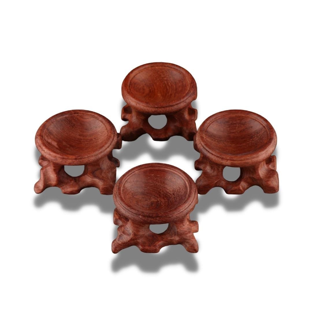 Support sphère en bois