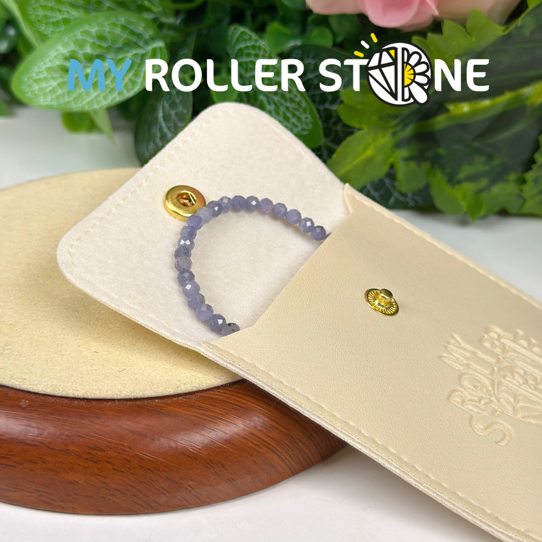 Bracelet Tanzanite fermoir