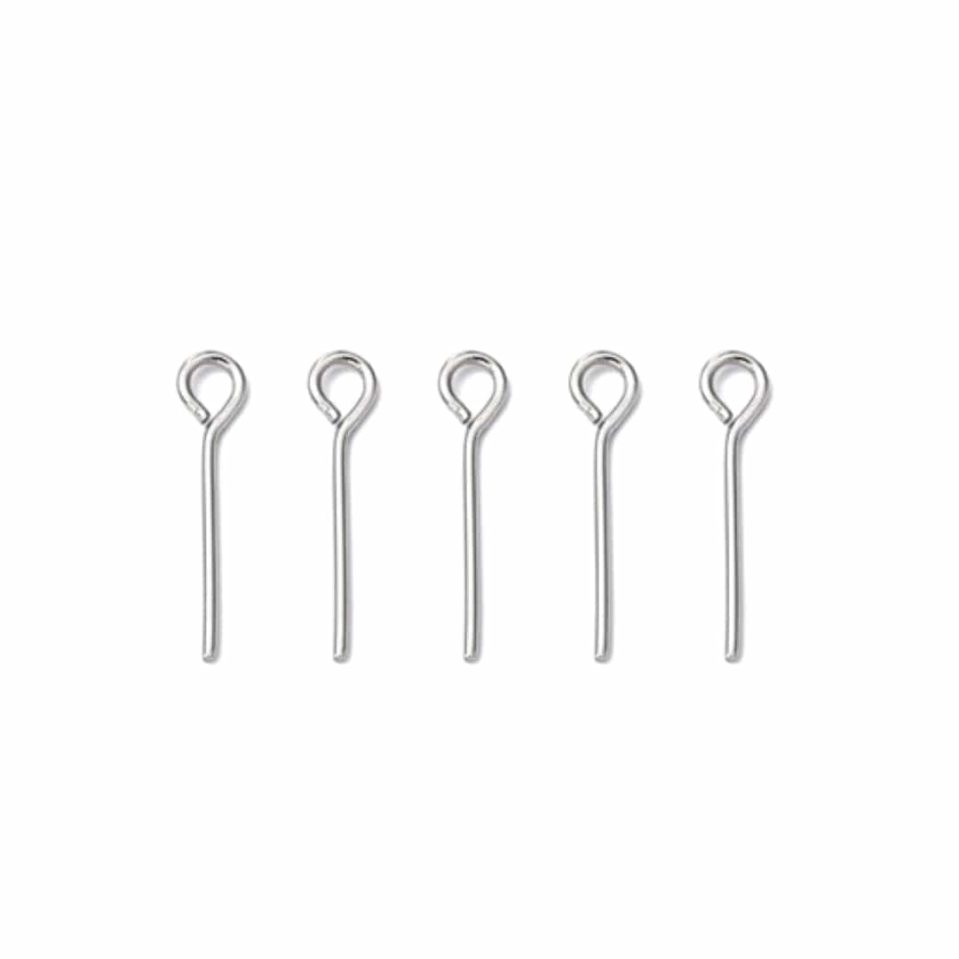 Tige Boucle d'Oreille Argenté