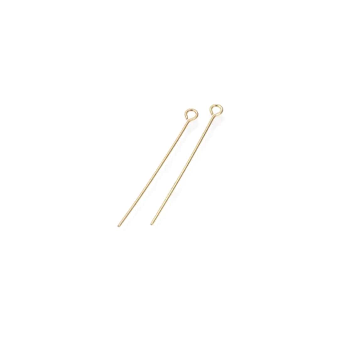 Tige Boucle d'Oreille Doré