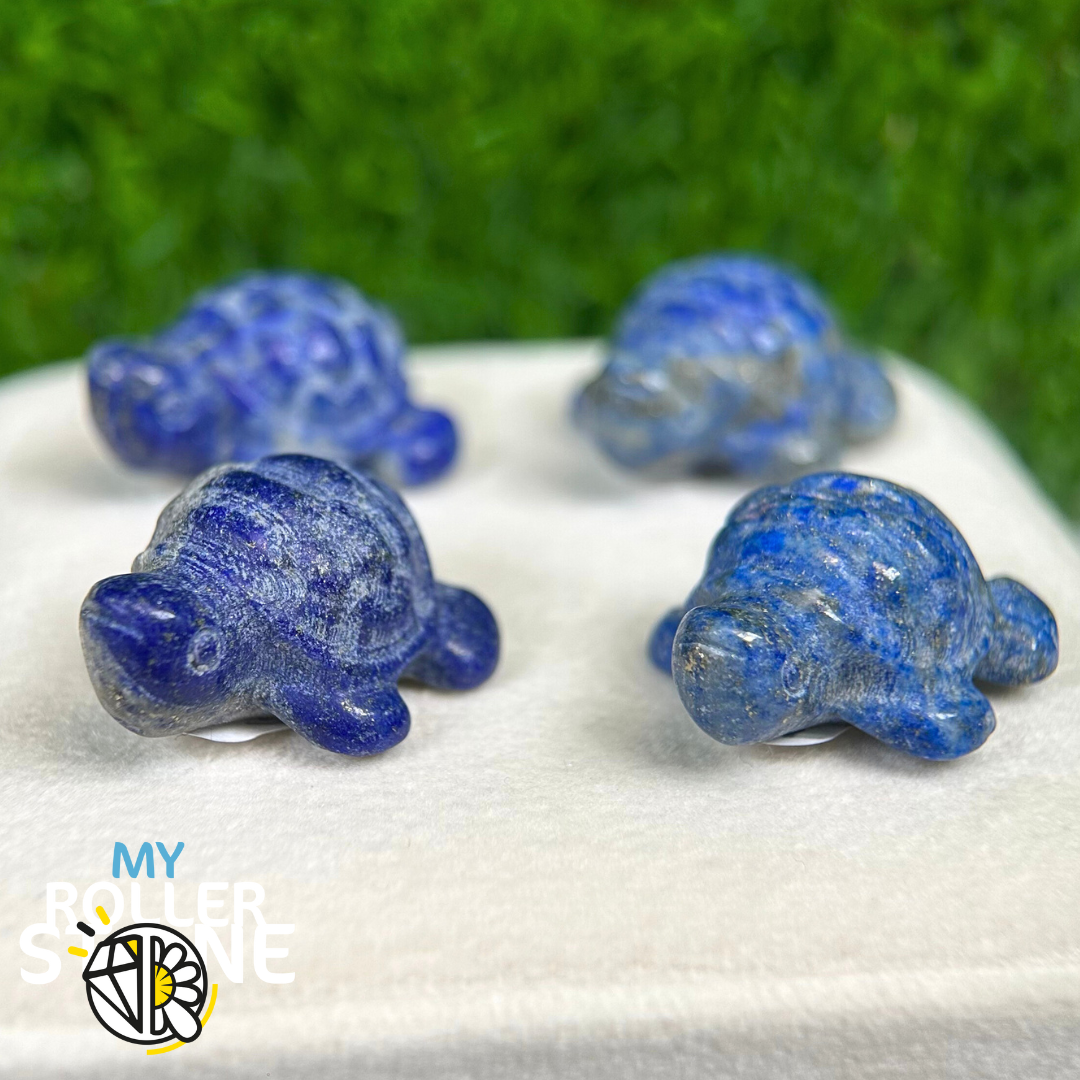 Tortue en Lapis lazuli