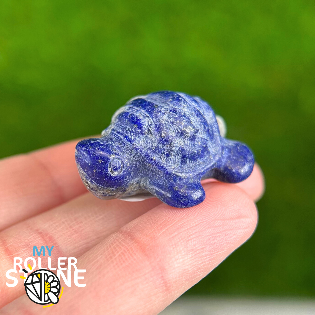 Tortue en Lapis lazuli