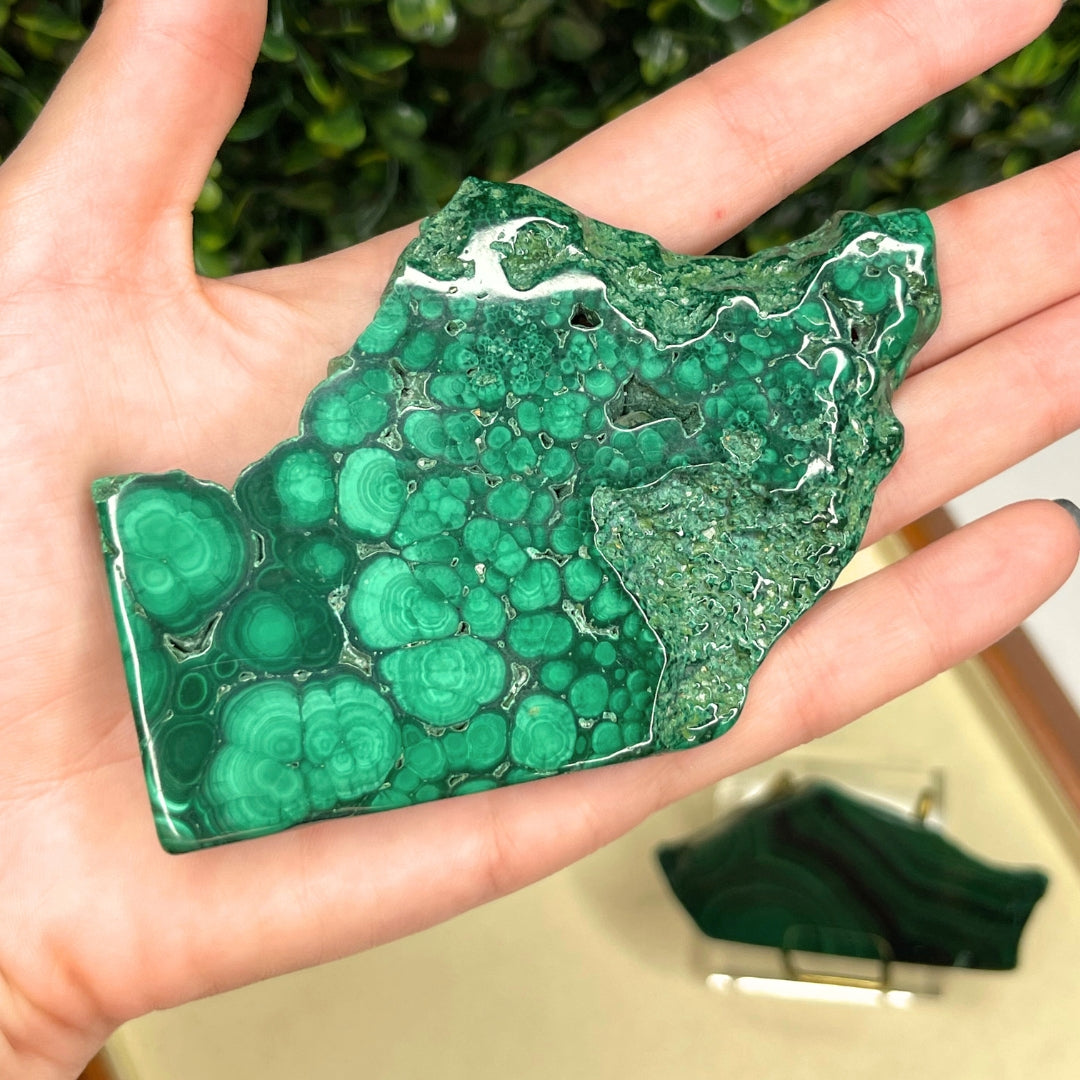 Tranche de Malachite n°4