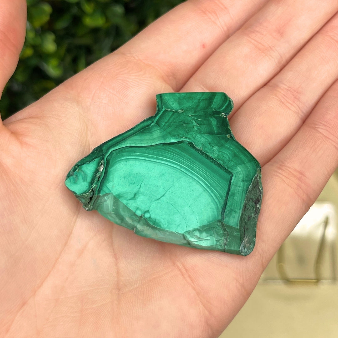 Tranche de Malachite N°5