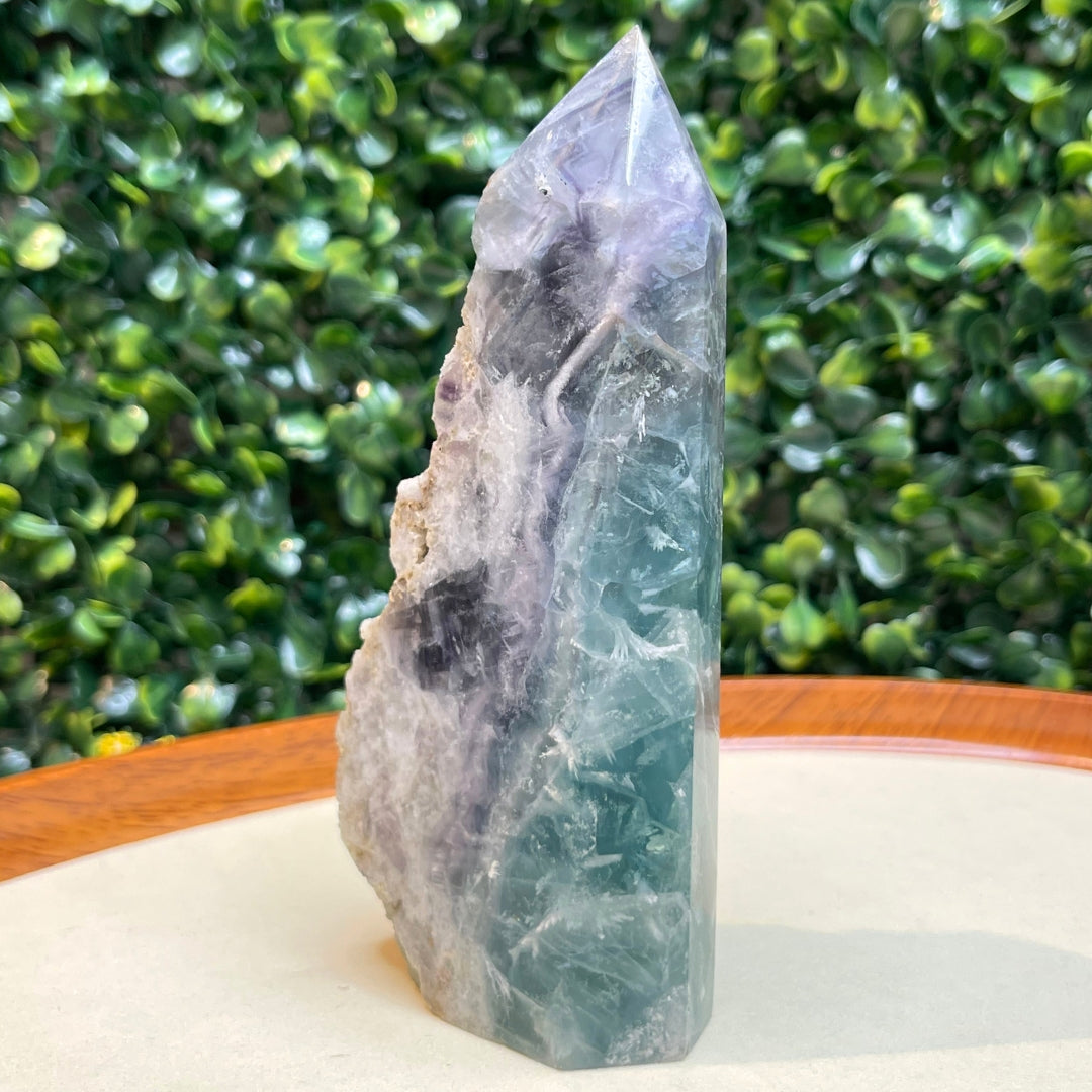 Tranche Pierre brute Fluorite #2