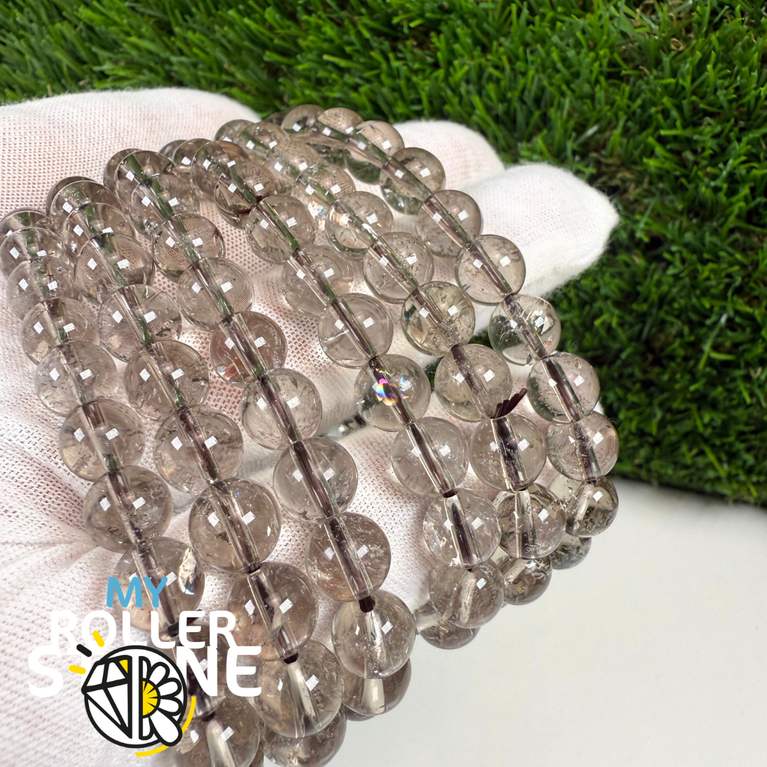 Bracelet Azeztulite noire 5A