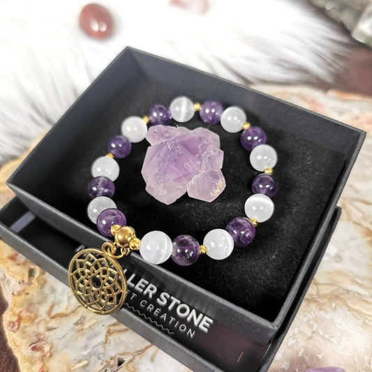 Bracelet chakra Couronne