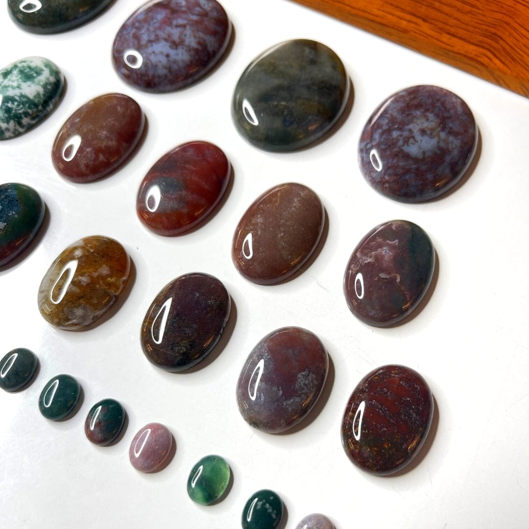 Cabochon Ovale Agate Indienne