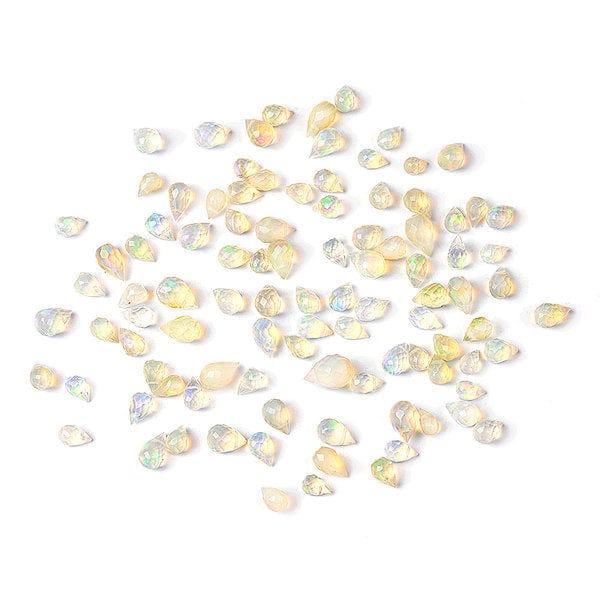 Perle Goutte d'eau Opale Naturelle (Grade A)