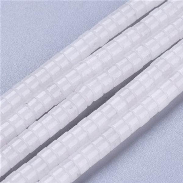 Perline Di Giada Bianca Sfaccettata - Perline Rotonde Di - Foto 12