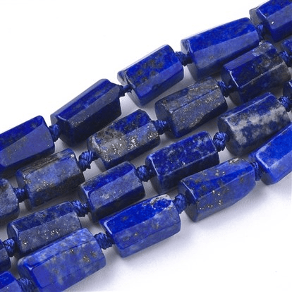 Perle colonne Lapis lazuli